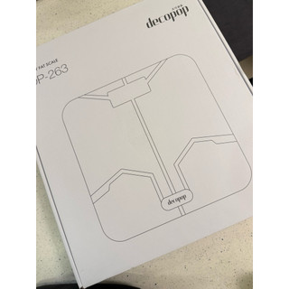 decopop 家用八電極藍牙體重機 八電極 精準檢測 智能體脂秤 體脂秤 體重計 體脂計