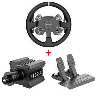 MOZA 魔爪 R12V2 直驅馬達＋CS V2P 盤面＋SRP2 壓力感測 雙踏板 / 台灣公司貨【電玩國度】