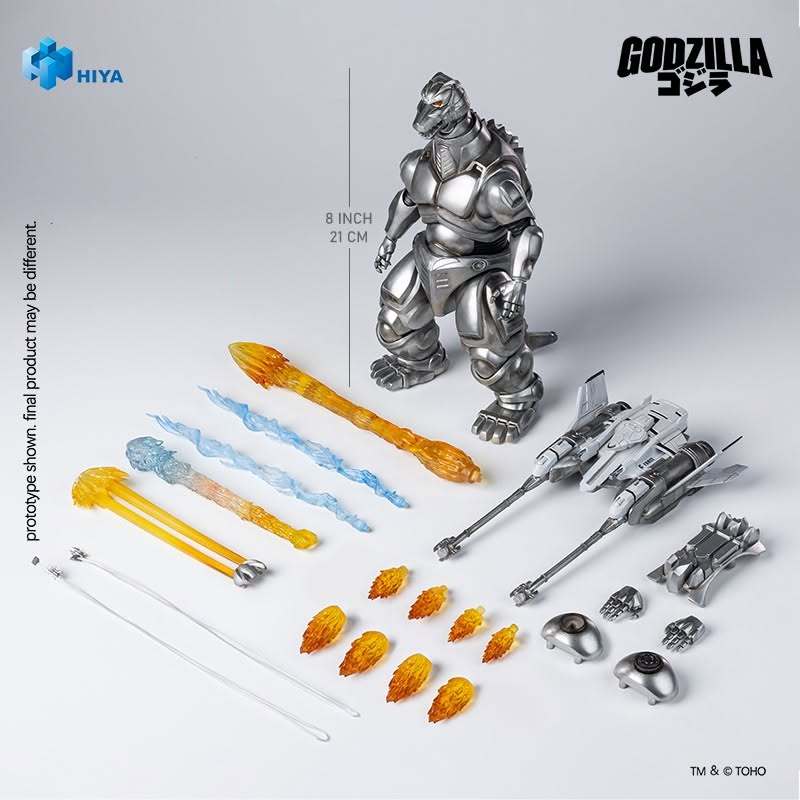 Beau特佛toys 27.Q2預購 HIYA 海雅 哥吉拉 哥吉拉大戰機械哥吉拉 1993 機械哥吉拉 0921