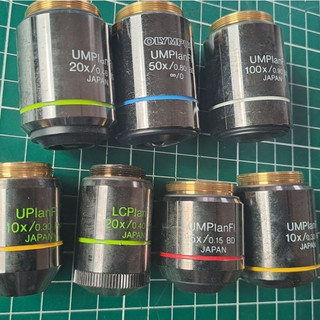 日本外匯 中古 Olympus 奧林巴斯 UMPlanFL/ UPlanFL/ LCPlan FL 顯微鏡 明暗場 物鏡