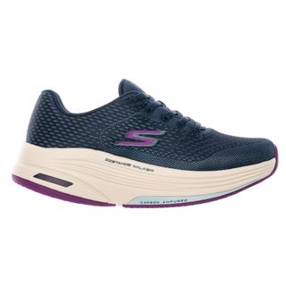 SKECHERS DISTANCE WALKER 女鞋 健走鞋 久站久走 足弓 彈性 藍 紫 125028NVPR