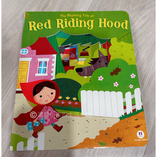 全新🍀《The rhyming tale of Red riding hood》洞洞書