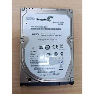 二手 2.5吋 SATA 筆電硬碟 250G -保固1個月(使用時數1000小時以下)