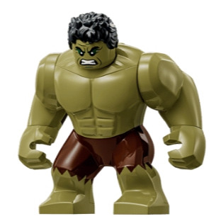 [樂磚庫] 樂高零件 76350 Marvel系列 人偶 Hulk