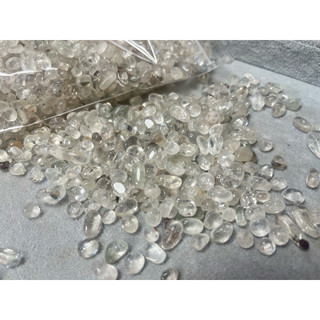 天然白晶幽靈礦石水晶碎石！1公斤現貨（原價2980）