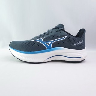MIZUNO J1GC264553 WAVE INSPIRE 22 SW 男慢跑鞋 4E寬楦 深灰x藍白