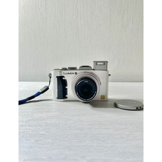 Panasonic Lumix DMC-LX5復古CCD超廣角相機奶油白
