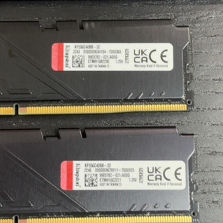 金士頓 Kingston DDR5-5600 CL40 64GB 32GX2