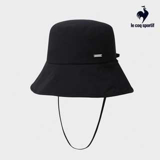 【LE COQ SPORTIF 法國公雞】網路獨家 漁夫帽 男女款 黑色 LKX03309