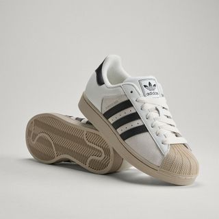 Adidas SUPERSTAR II 經典貝殼頭板鞋 三葉草系列 休閒運動鞋 男女情侶百搭鞋款
