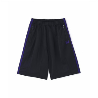 現貨 Needles 別注 H.D Track Shorts HD短褲 黑色 蝴蝶短褲 黑紫