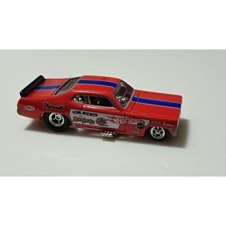 風火輪Plymouth Duster "Mongoose" 拖曳賽車,二手未掉漆