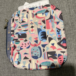 Lesportsac 幾何圖形大收納包/洗漱包/化妝包