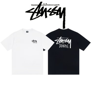 Stussy SS25 短袖 台灣taiwan限定Logo字母印花 T恤