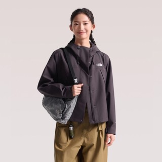 The North Face 女 DRYVENT OVS JACKET 防潑水連帽衝鋒衣-NF0A8J6XNO1