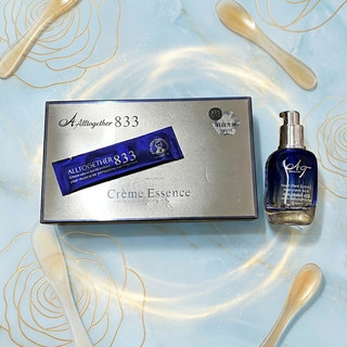 ［ALLTOGETHER美白］系列組合 ８３３淨顏瓷股亮白精華霜＋瓷肌亮白精華液
