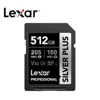 Lexar雷克沙 Professional SILVER PLUS SDXC UHS-I V30 記憶卡 SD相機大卡