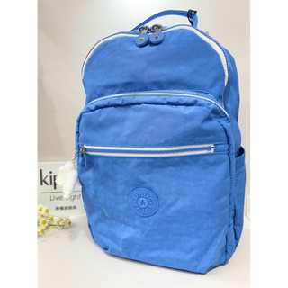 公司貨附發票Kipling 淺海藍機能手提後背包 SEOUL KPKI521087S10OS