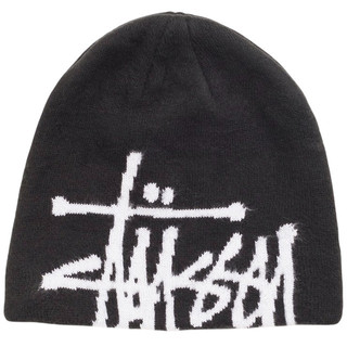 STUSSY 1321279 BRUSHED OUT BASIC SKULLCAP 毛帽 / 針織帽 (黑色) 化學原宿