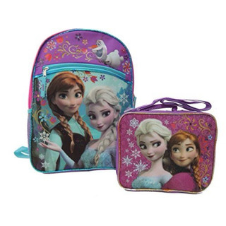 🎀 空姐嚴選 迪士尼冰雪奇緣正版授權商品 Frozen Elsa & Anna 艾莎安娜雪寶晶亮金蔥書包 後背包