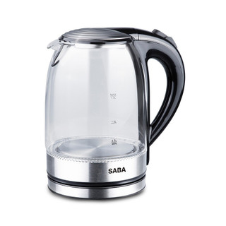 【SABA】1.7L防爆玻璃快煮壺(SA-HK42)