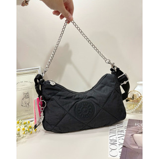 公司貨附發票Kipling 菱格耀巖黑兩用包 AYDA UP KPKI432795R10
