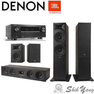 DENON AVR-X2900H 環繞擴大機+JBL Stage 280F+250B+245C 5聲道家庭劇院組