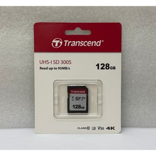 Transcend 創見 UHS-I SD 300S 128G 記憶卡 SDXC U3 V30 4K