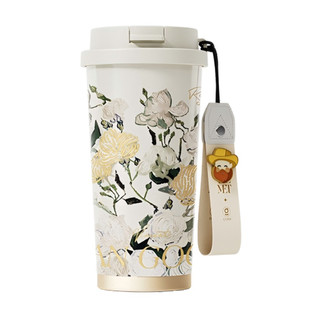 GERM格米 THE MET致敬梵古系列閃耀咖啡杯（玫瑰）500ML