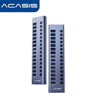 (台灣出貨)ACASIS 阿卡西斯16 port HUB 10Gbps (8A+8C)擴充座