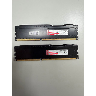 ［二手］Kingston HyperX FURY 4G*2 DDR3-1866 HX318C10FBK2/8 終保