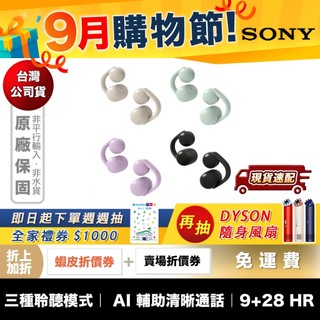 SONY WF-LC900 LinkBuds Clip 耳夾式 真無線 藍牙耳機