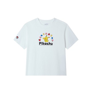 GIORDANO 女裝寶可夢印花短袖T恤 Pokémon系列 05396651