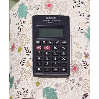 casio HL-4A 電子計算機 口袋型計算機 8.5*5.5公分