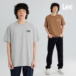 Lee 立體LOGO短T 男 灰 咖 黑 LB602101