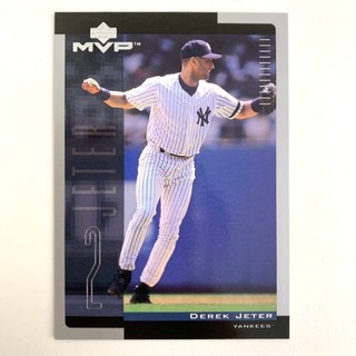 2001 Upper Deck MVP Derek Jeter 洋基隊 基特 隊長 球員卡 棒球卡