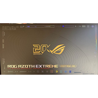 ROG AZOTH EXTREME EDITION20週年紀念鍵盤 風暴軸