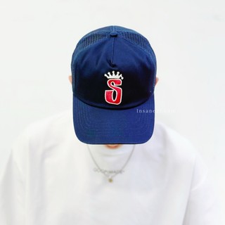 STUSSY 皇冠大S LOGO 老帽 網格卡車帽 帽子 棒球帽【Insane-21】