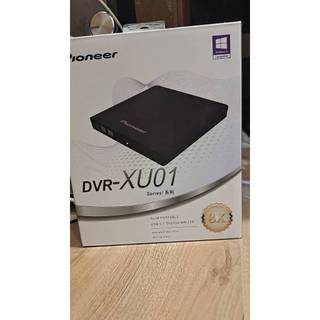 【二手良品】Pioneer 先鋒 DVR-XU01 外接式超薄 DVD/CD 燒錄機 (黑色/雙USB供電/隨插即用)