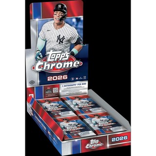 2026 topps chrome baseball hobby box 棒球卡盒 大谷翔平