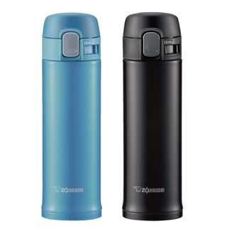 【ZOJIRUSHI 象印】340ml輕量OneTouch不銹鋼真空保溫杯 SM-PB34