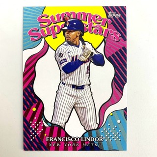 2025 Topps Francisco Lindor Summer Superstars 大都會隊 特卡 球員卡