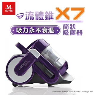 Mdovia Excell Infinity X7 流體錐過濾有線吸塵器 吸力永不衰退 筒狀吸塵器