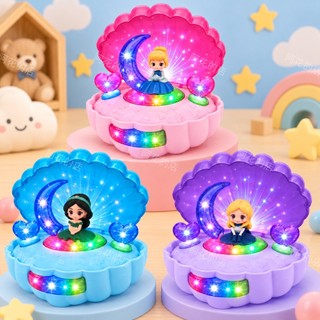 【公主音樂盒】 🌸台灣現貨🌸 音樂盒 燈光音樂盒 會旋轉音樂盒