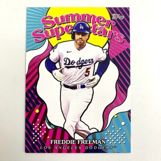 2025 Topps Freddie Freeman Summer Superstars 道奇隊 自由人 特卡 球員卡