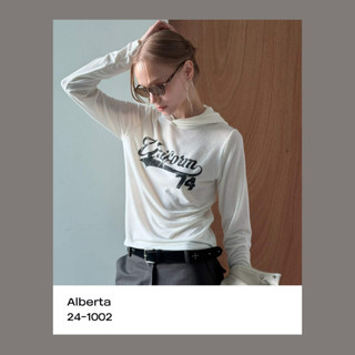 Alberta 24-1002 連帽針織上衣