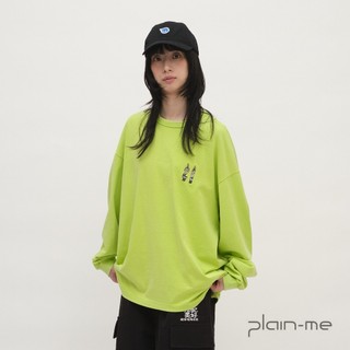 plain-me [搭配美好股份有限公司] 長袖 大學TEE TEE 休閒上衣 長袖T [PLN0153-262]