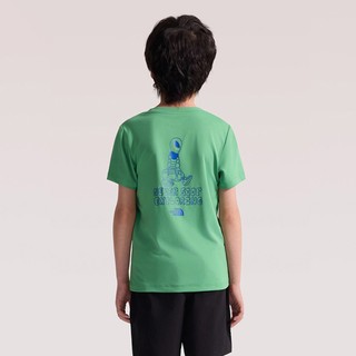 The North Face 中大童 SUNCHASE ALIEN SS 短袖上衣-NF0A8GVVG57