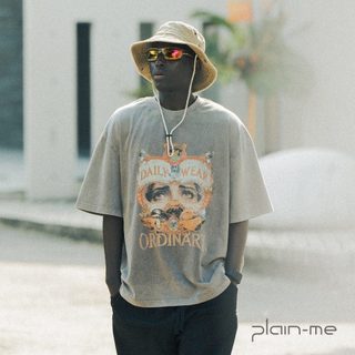 plain-me ORDINARY [現實主義短TEE]短袖 短袖上衣 圖Tee 休閒上衣 [ORD01106-262]
