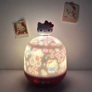 熱銷免運🛒Hello Kitty 可愛造型藍💥牙喇叭｜炫彩氣氛燈 桌面家用音💥響｜送女友/閨蜜生日禮物推薦